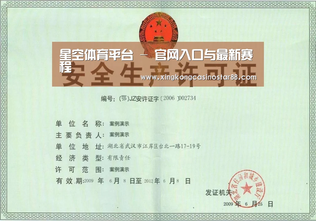 星空平台荣誉证书三